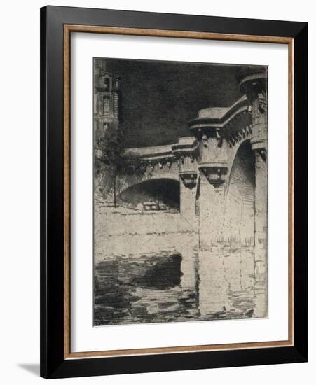 The Pont Neuf, 1915-Roi Partridge-Framed Giclee Print