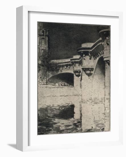 The Pont Neuf, 1915-Roi Partridge-Framed Giclee Print