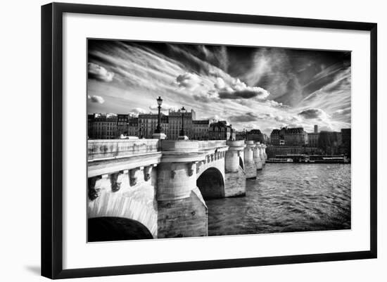 The Pont Neuf in Paris - France-Philippe Hugonnard-Framed Photographic Print