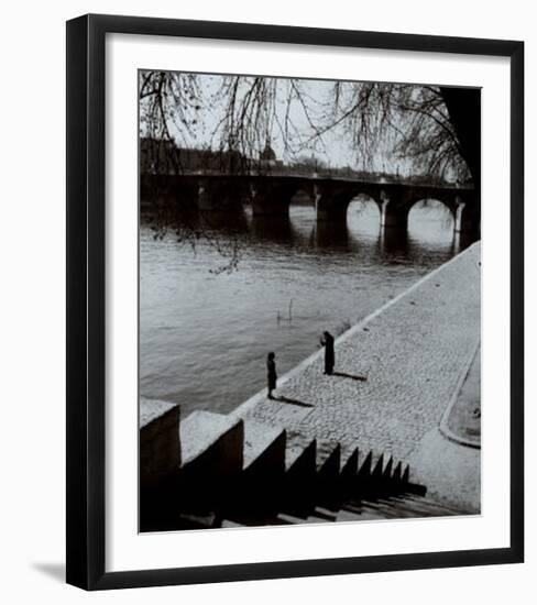 The Pont-Neuf, Paris-Edouard Boubat-Framed Art Print