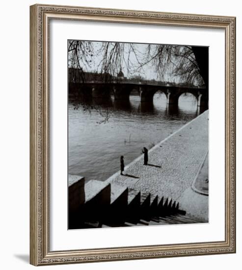 The Pont-Neuf, Paris-Edouard Boubat-Framed Art Print