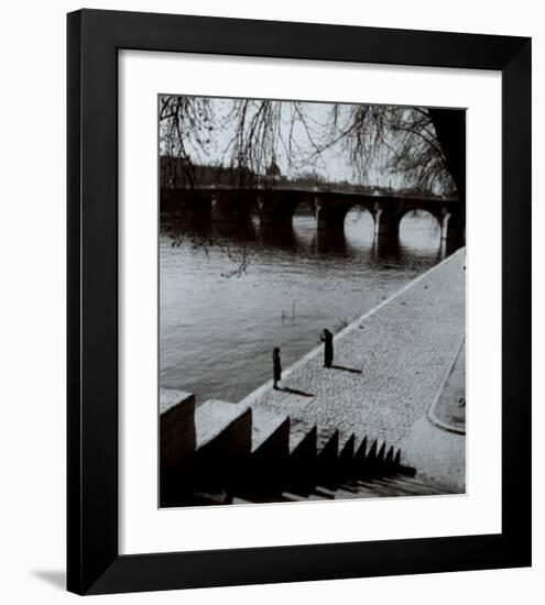 The Pont-Neuf, Paris-Edouard Boubat-Framed Art Print