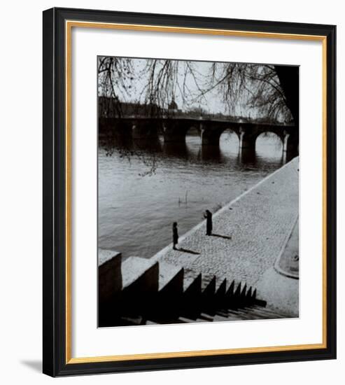 The Pont-Neuf, Paris-Edouard Boubat-Framed Art Print