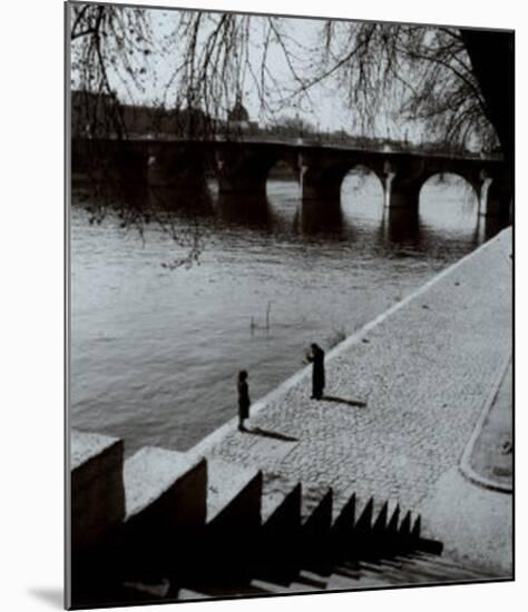 The Pont-Neuf, Paris-Edouard Boubat-Mounted Art Print