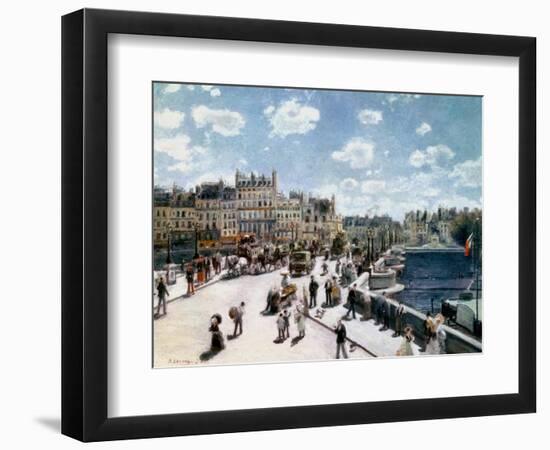 The Pont Neuf, Paris-Pierre-Auguste Renoir-Framed Giclee Print