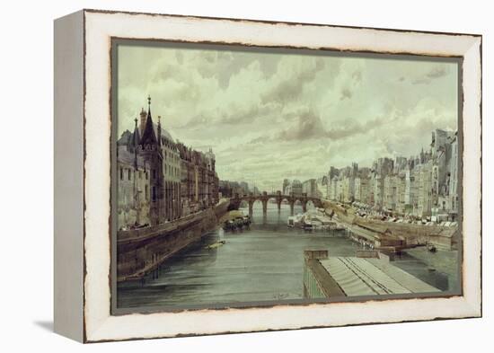The Pont Neuf, Paris-Thomas Shotter Boys-Framed Premier Image Canvas
