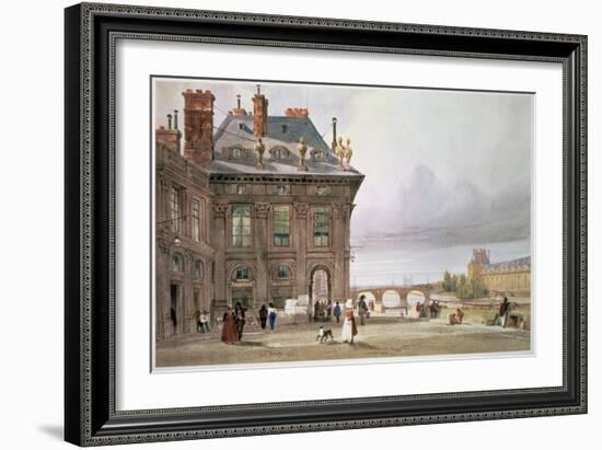 The Pont Royal and the Tuileries Seen from the Institut, Paris-Thomas Shotter Boys-Framed Giclee Print