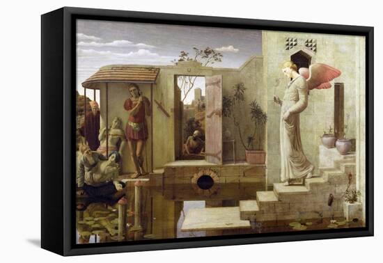 The Pool of Bethesda, 1877-Robert Bateman-Framed Premier Image Canvas