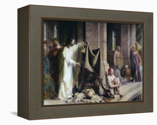 The Pool of Bethesda-Carl Bloch-Framed Premier Image Canvas