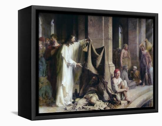 The Pool of Bethesda-Carl Bloch-Framed Premier Image Canvas