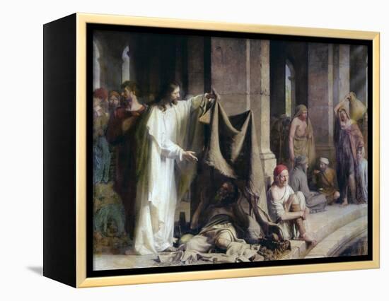 The Pool of Bethesda-Carl Bloch-Framed Premier Image Canvas