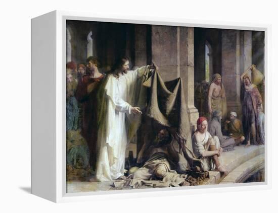 The Pool of Bethesda-Carl Bloch-Framed Premier Image Canvas