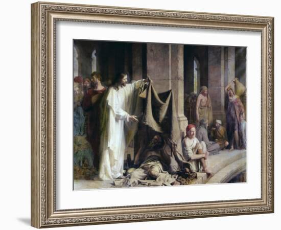 The Pool of Bethesda-Carl Bloch-Framed Giclee Print