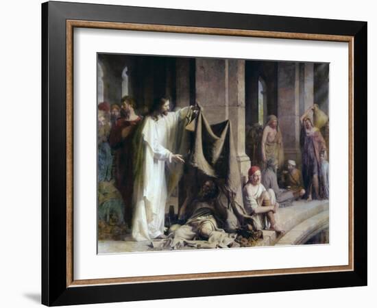 The Pool of Bethesda-Carl Bloch-Framed Giclee Print