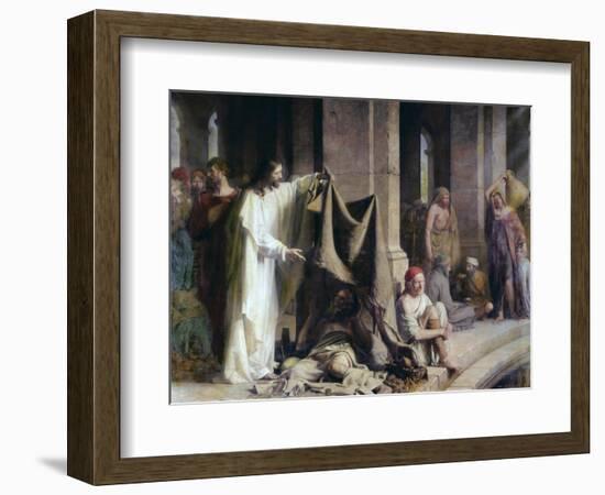 The Pool of Bethesda-Carl Bloch-Framed Giclee Print