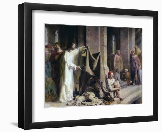 The Pool of Bethesda-Carl Bloch-Framed Giclee Print