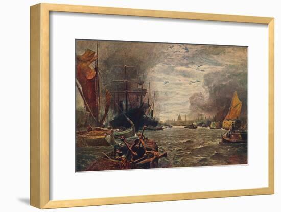 'The Pool of London', 1888 (1906)-Unknown-Framed Giclee Print