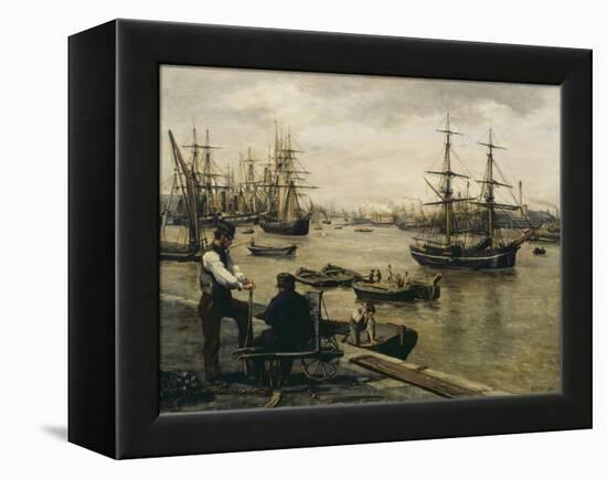The Pool of London-Matthew White Ridley-Framed Premier Image Canvas