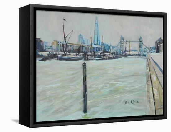 The Pool of London-John Erskine-Framed Premier Image Canvas