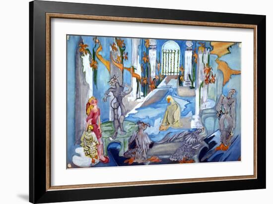 The Pool of Tears-Zelda Fitzgerald-Framed Art Print