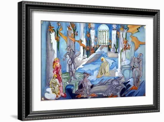 The Pool of Tears-Zelda Fitzgerald-Framed Art Print