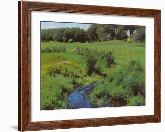 The Pool-Dennis Miller Bunker-Framed Art Print