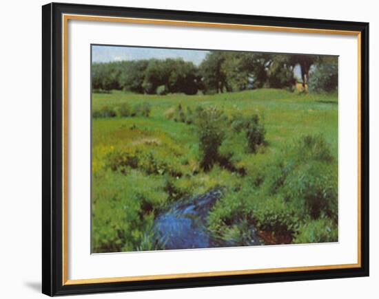 The Pool-Dennis Miller Bunker-Framed Art Print