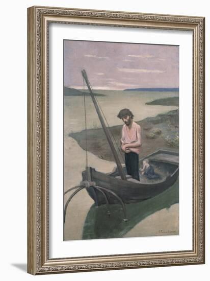 The Poor Fisherman-Pierre Cécil Puvis de Chavannes-Framed Giclee Print