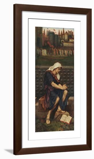 The Poor Man Who Saved The City-Evelyn De Morgan-Framed Premium Giclee Print