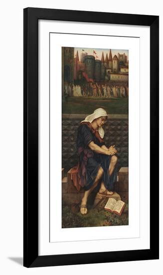 The Poor Man Who Saved The City-Evelyn De Morgan-Framed Premium Giclee Print