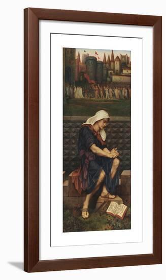 The Poor Man Who Saved The City-Evelyn De Morgan-Framed Premium Giclee Print