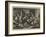 The Poor of London, Gratuitous Distribution of Waste Fish at the West End-Charles Joseph Staniland-Framed Giclee Print