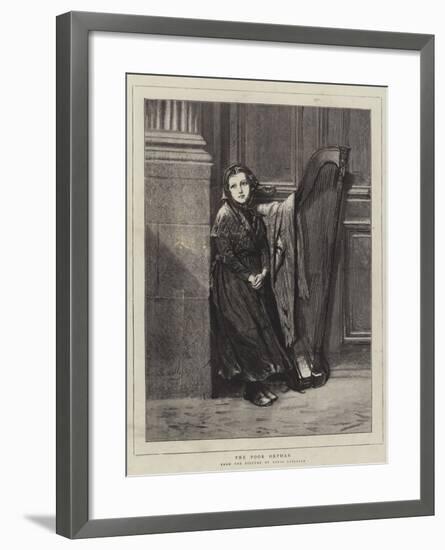 The Poor Orphan-Louis Lassalle-Framed Giclee Print