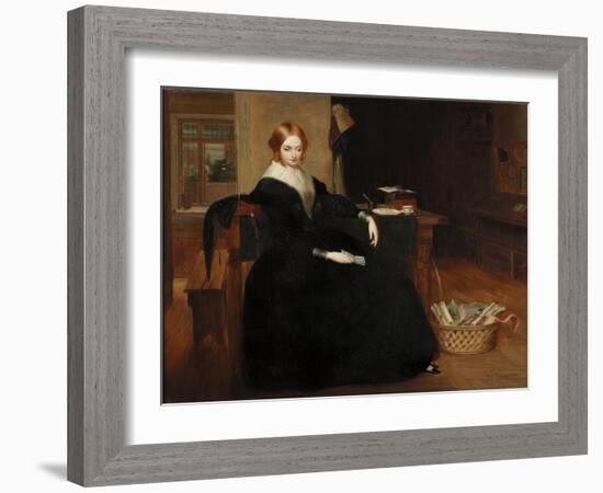 The Poor Teacher, 1845-Richard Redgrave-Framed Giclee Print