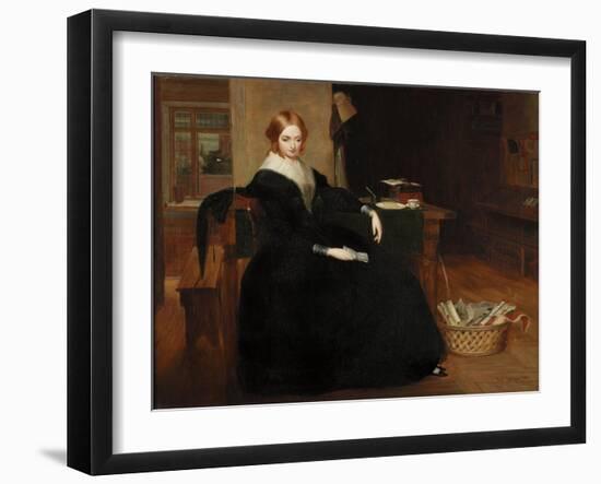 The Poor Teacher, 1845-Richard Redgrave-Framed Giclee Print