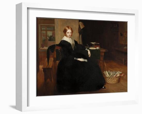 The Poor Teacher, 1845-Richard Redgrave-Framed Giclee Print