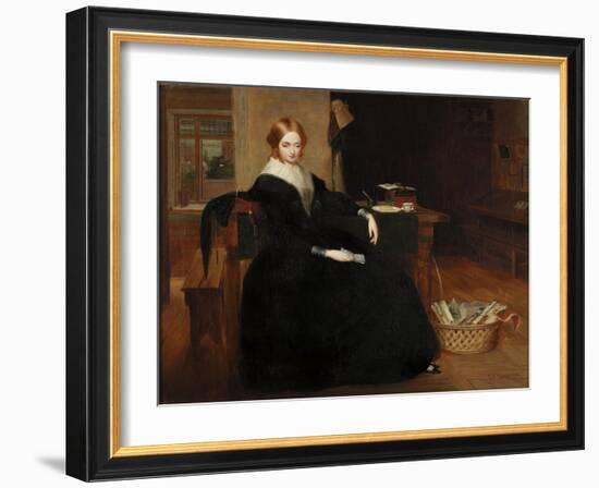 The Poor Teacher, 1845-Richard Redgrave-Framed Giclee Print