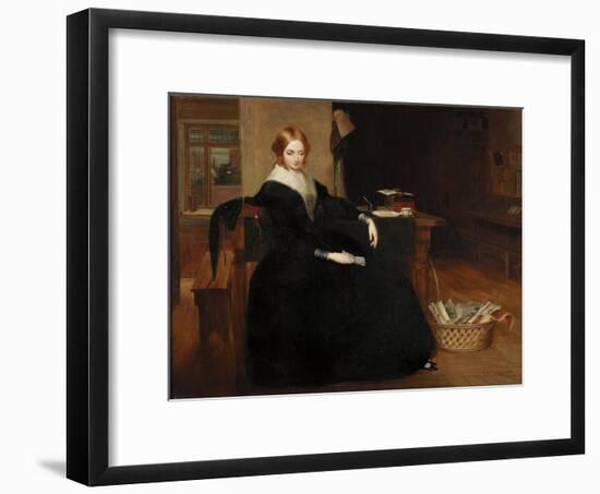 The Poor Teacher, 1845-Richard Redgrave-Framed Premium Giclee Print