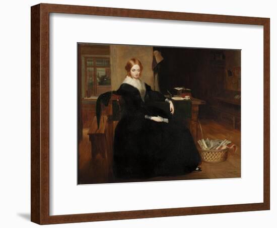 The Poor Teacher, 1845-Richard Redgrave-Framed Premium Giclee Print