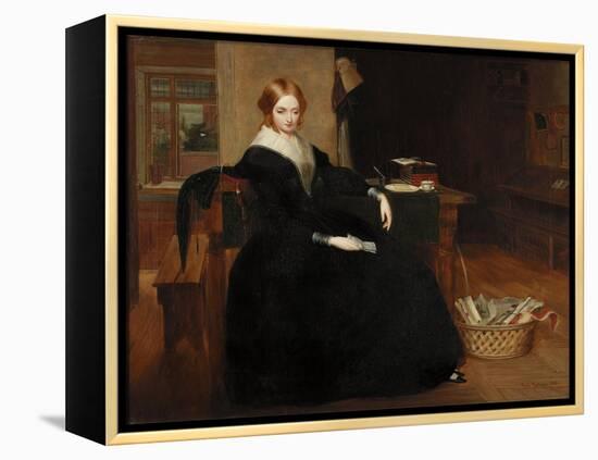 The Poor Teacher, 1845-Richard Redgrave-Framed Premier Image Canvas