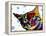 The Pop Cat-Dean Russo-Framed Premier Image Canvas
