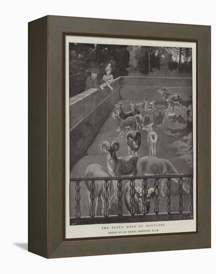 The Pope's Herd of Mouflons-Harry Hamilton Johnston-Framed Premier Image Canvas