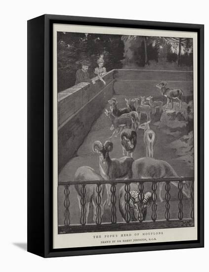 The Pope's Herd of Mouflons-Harry Hamilton Johnston-Framed Premier Image Canvas