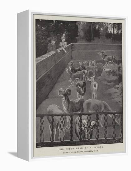 The Pope's Herd of Mouflons-Harry Hamilton Johnston-Framed Premier Image Canvas