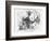 The Pope's Mad Bull, 1865-John Tenniel-Framed Giclee Print