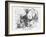 The Pope's Mad Bull, 1865-John Tenniel-Framed Giclee Print