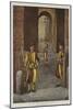 The Pope's Swiss Guards at the Vatican-Harry Hamilton Johnston-Mounted Giclee Print