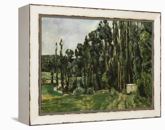 The Poplars, c.1879-82-Paul Cézanne-Framed Premier Image Canvas