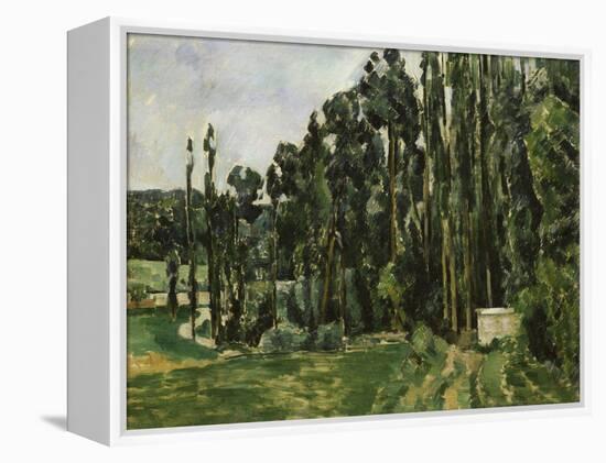 The Poplars, c.1879-82-Paul Cézanne-Framed Premier Image Canvas