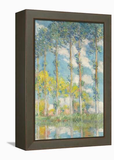 The Poplars; Les Peupliers, 1891-Claude Monet-Framed Premier Image Canvas